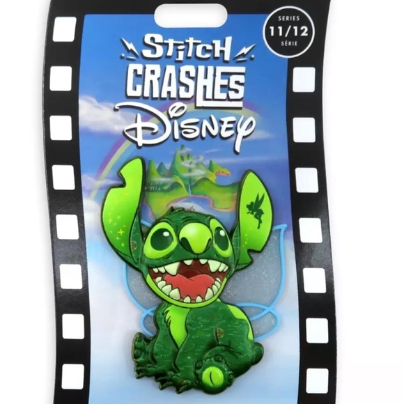 Stitch Crashes Disney Jumbo Pin – Peter Pan – Limited Release - Picture 2 of 4